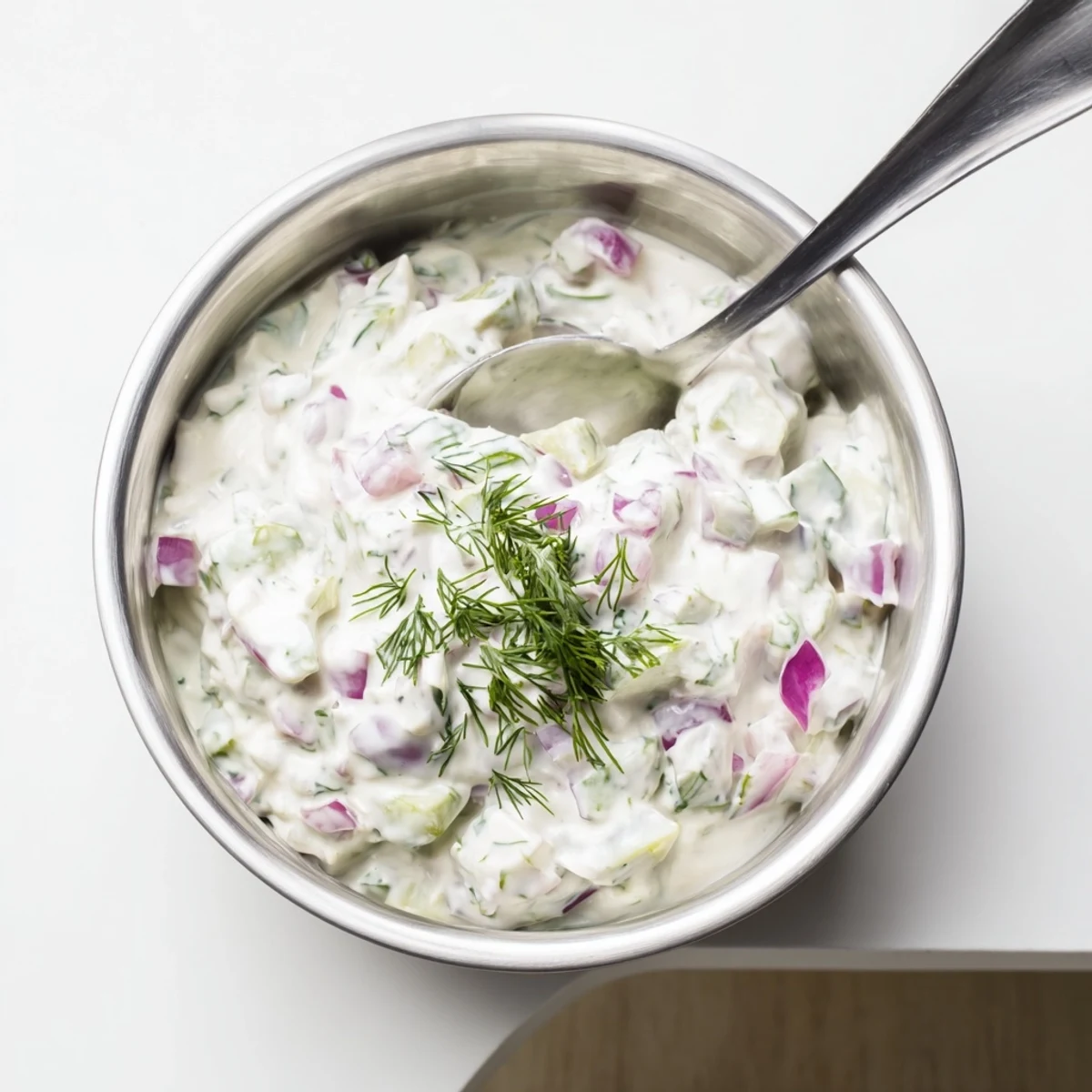 Creamy spicy dill pickle burger sauce drizzled over a juicy grilled beef patty