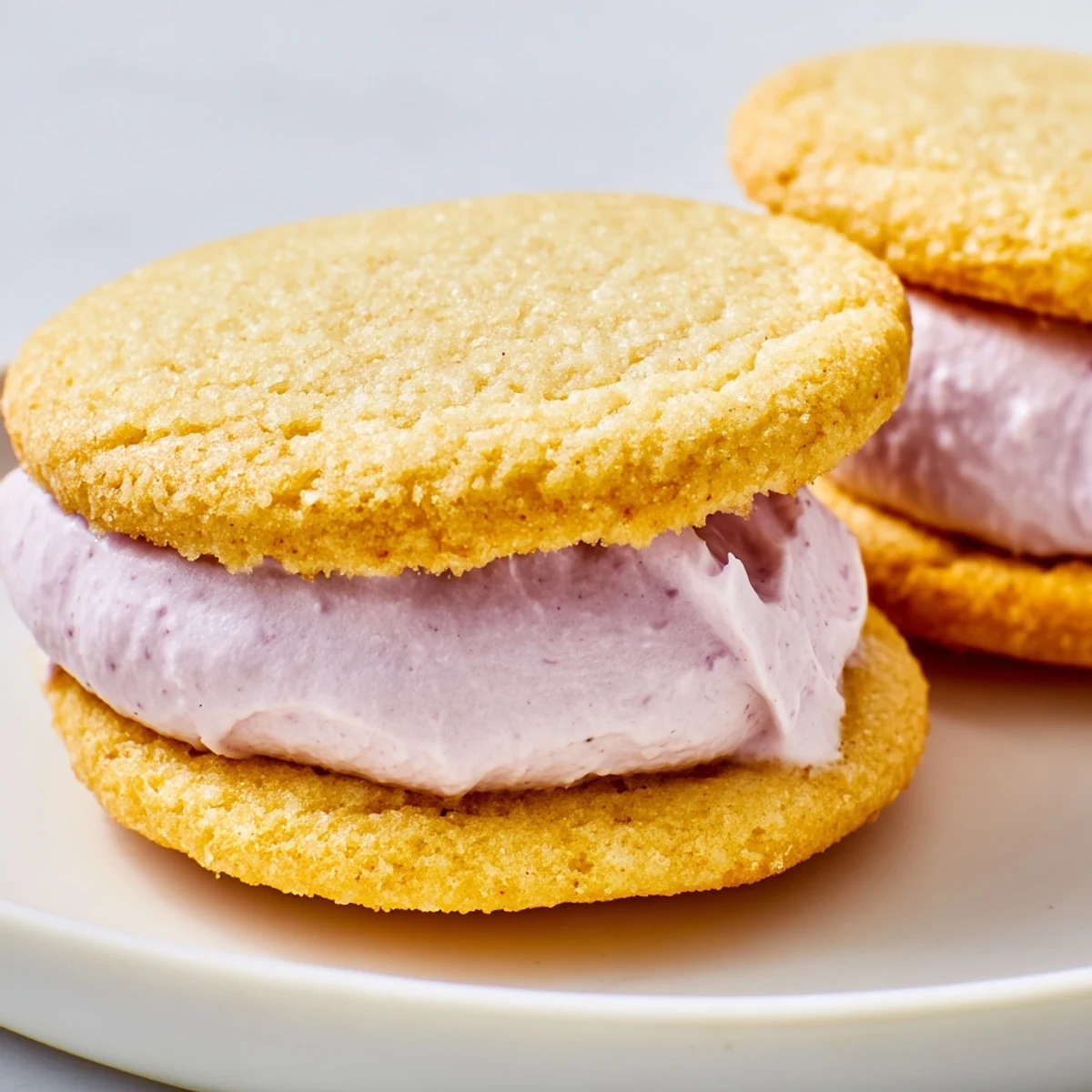 Pastel Sugar Cookie Sandwiches