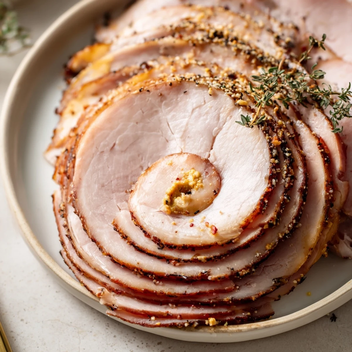 Homemade Sandwich Deli Meat sliced thin, tender ribbons layered on bread