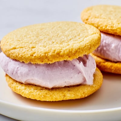 Pastel Sugar Cookie Sandwiches