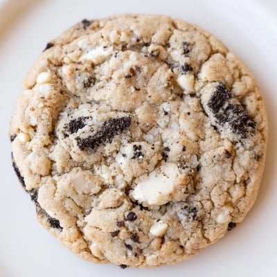 Cookies and Cream Chocolate Cookie