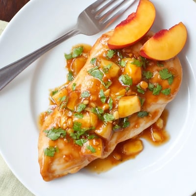 Jalapeno Peach Chicken Breasts