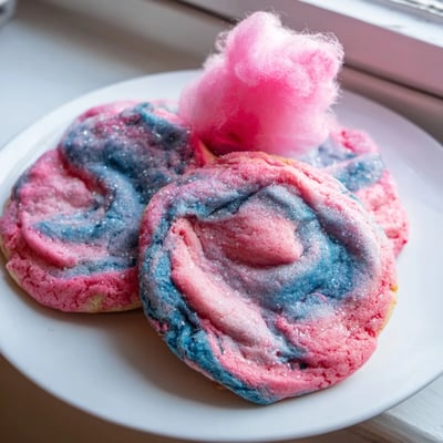 Cotton Candy Cookies