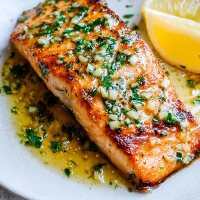 Garlic Butter Pan-Seared Salmon